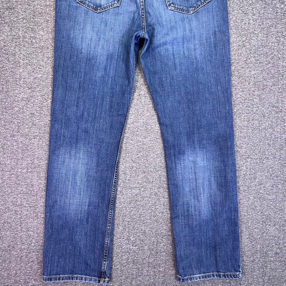 Cinch Jeans Men 32x31 Blue Straight Casual Western Cowboy Stretch Denim Rodeo - Picture 14 of 15